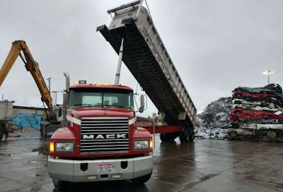 Daniel Buckey Newcomb’s truck