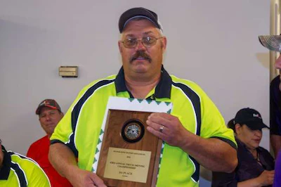 Mountaire Farms driver Phillip Wayne Gosleee took first place in the Flatbed class. (Image Courtesy of Delaware Motor Transport Association)