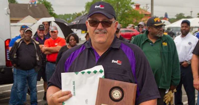 FedEx Freight’s Louis Lockard was named grand champion at the Delaware TDC. (Image Courtesy of Delaware Motor Transport Association)