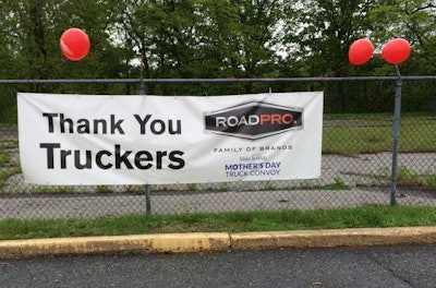 This was the third year that the RoadPro Family of Brands and DAS sponsored the convoy.