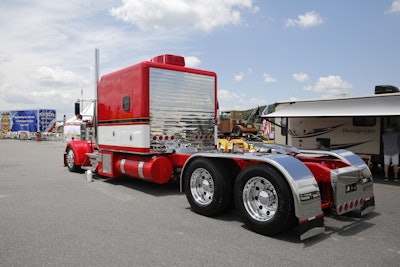 The 36th annual Shell ROTELLA SuperRigs truck contest is under way at White’s Travel Center in Raphine, Virginia through Saturday. White’s is situated just off Interstates 81 and 64.