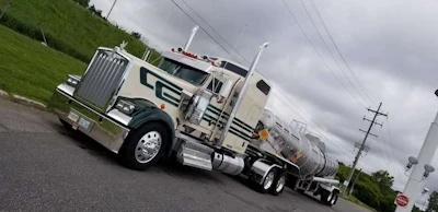 Claypool’s company truck, named “Lady Luck.”