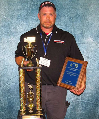 Michael Miltenberger was named grand champion at the Maryland competition. (Image Courtesy of Maryland Motor Truck Association)