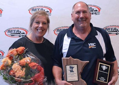 Tim McNamee, a YRC Freight driver, was named Minnesota’s grand champion. (Minnesota Trucking Association)