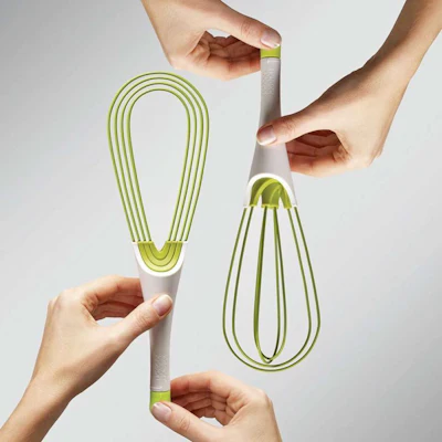 Twist and Turn collapsible whisk. $9.99 on Jane.