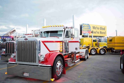 The Super Truck Beauty Contest is a highlight of the jamboree