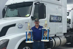 Bruce Brewen with Trophies