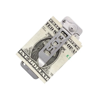 CashGuard money clip and jackknife
