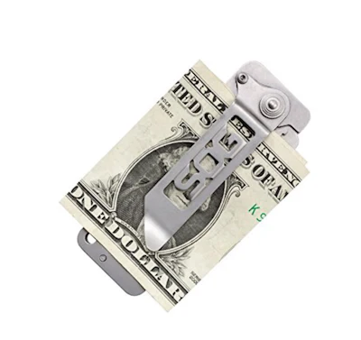 CashGuard money clip and jackknife