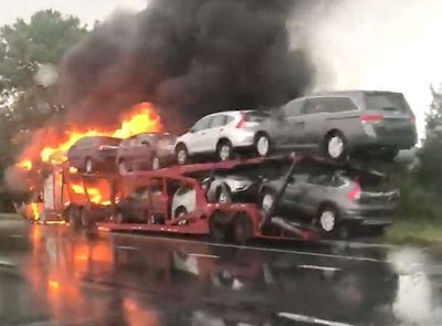car-hauler-fire