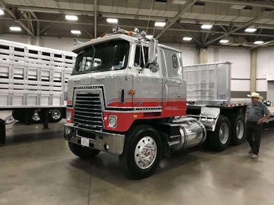 Delma Gibbs has owned this 1980 International Eagle Transtar II since 1985.