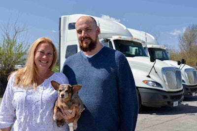 Angela and Adam Cobb