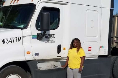 Chanita Ward is a breast cancer survivor and a truck driver.