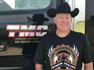 TMC Transportation driver Mordaunt “Platt” Brabner was named the 2018 Trucking’s Top Rookie.