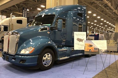 The Transition Trucking award winner will receive a Kenworth T-680 almost identical to the one on display at Fastport’s GATS booth.