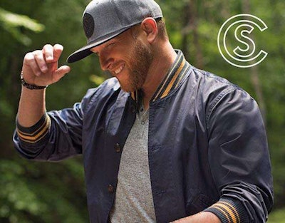 Cole Swindell on the cover of his “All Of It” album. (Image Courtesy of Amazon)