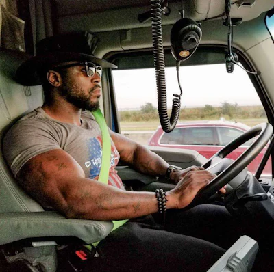 Before he became a truck driver, Drummond spent eight years in the military and spent some time working as an auto mechanic. (Image Courtesy of David Drummond)