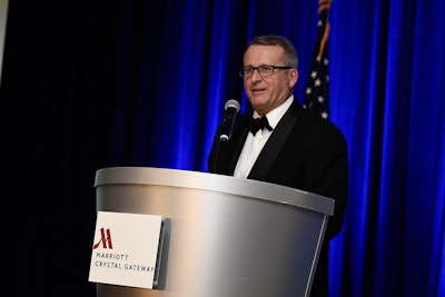 TCA President John Lyboldt welcomed attendees to the Sixth Annual Wreaths Across America Gala.