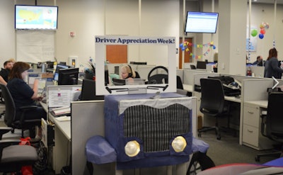 Folks at Celadon celebrate National Truck Driver Appreciation Week. (Celadon Facebook)