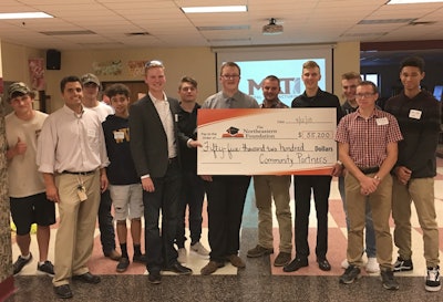 The Northeastern High School CDL training program has already fundraised $55,000 to purchase an updated driver training simulator. (Image Courtesy of Northeastern High School/Chad Forry)