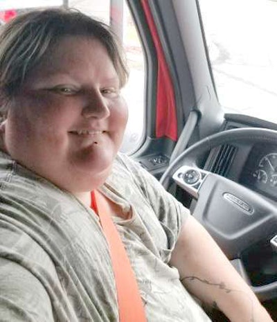 Truck Driver Shanell Hallmark