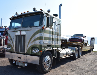Tony Martin, from Elmme, Alabama, brought his 1973 Kenworth K123 to the show.