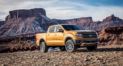 The 2019 Ford Ranger’s 2.3-liter engine is rated at 270 hp.(Ford photo)