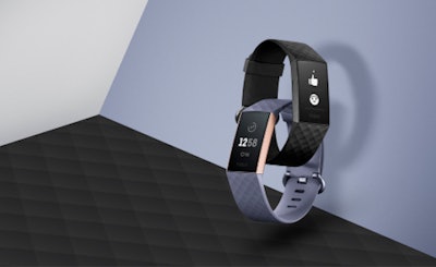 The Charge 3, Fitbit’s latest wearable health tracker, will be available Oct. 7. (Image Courtesy of Fitbit)