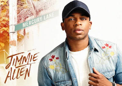The cover art for Jimmie Allen’s “Mercury Lane.”