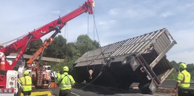 livestock-truck-overturns