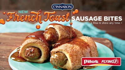 Cinnabon French Toast Sausage Bites