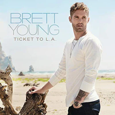 Cover art for Brett Young’s latest, “Ticket To L.A.” (Image Courtesy of Amazon)