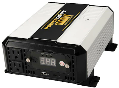 PowerDrive’s 1000-watt Pure Sine Wave inverter