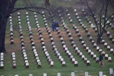 Truckers and trucking companies once again helped deliver for the Wreaths Across America project, including to Arlington National Cemetery Dec. 15.