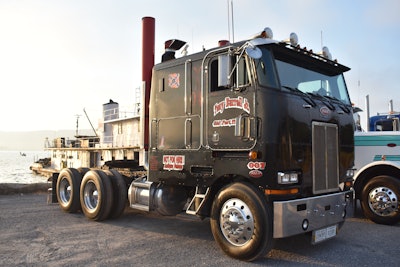 The truck's engine has never been worked on, Burrell says. The truck also boasts its original paint job.