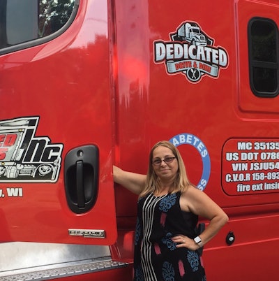 Emily Wolford and her husband have named their truck kitchen the “Dedicated Drive & Dine.” (Image Courtesy of Emily Wolford)