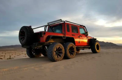 2017 Jeep Wrangler Rubicon customized 6 x 6