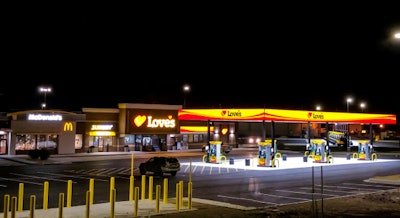 The new Love’s in Low Moor, Virginia is located at t 9104 Winterberry Ave. (off I-64, Exit 21).