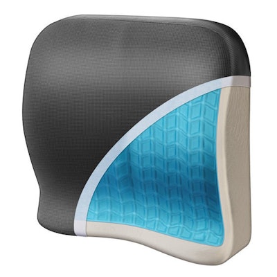Your trucker inevitably spends a lot of time sitting down. The RelaxFusion lumbar cushion by Wagan Tech helps them do that in comfort. Its high-density memory foam is designed to provide pressure relief, and its gel cells provide cooling comfort. It is available from Randy's Truck Parts for $40.