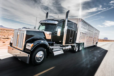 Kenworth introduced the W990 in September.