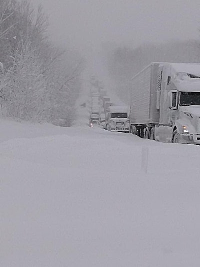 Corner of Route 11 and Meat Market Road in Jefferson County, New York (Jefferson County, NY, Watertown City, & Fort Drum Scanner Feed photo)