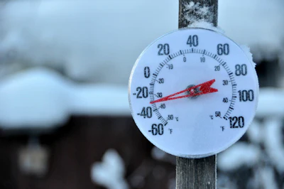 Temperatures are expected to drop below zero in many parts of the country this weekend.