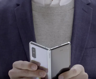 Samsung Galaxy Fold smartphone (Samsung image)