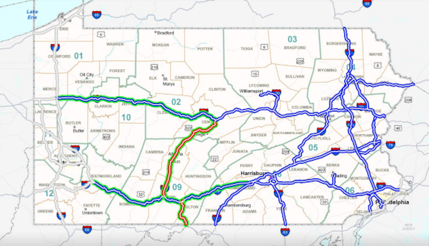 List of 45 mph highway speed limits expanded in PA | Truckers News