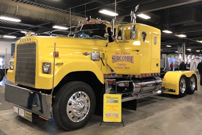 This 1975 Dodge Big Horn has a 400 Big Cam Cummins with a 13-speed transmission. It is owned by Jim and Alice Sercombe out of Jackson, Michigan.