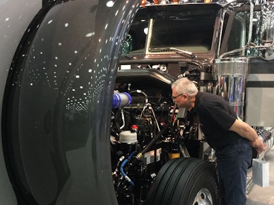 MATS is an opportunity to get a close look at trucks and other equipment.