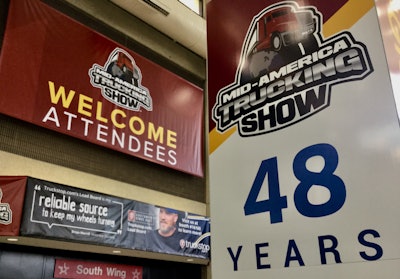 The Mid-America Trucking Show opened Thursday for the 48th time.