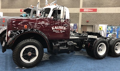 Kauser's International truck.