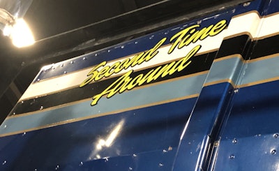 Kerns has dubbed his truck 'Second Time Around.'