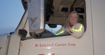 Barbara Herman has driven tanker for 10.5 years, all of which has spent with K-Limited Carriers.